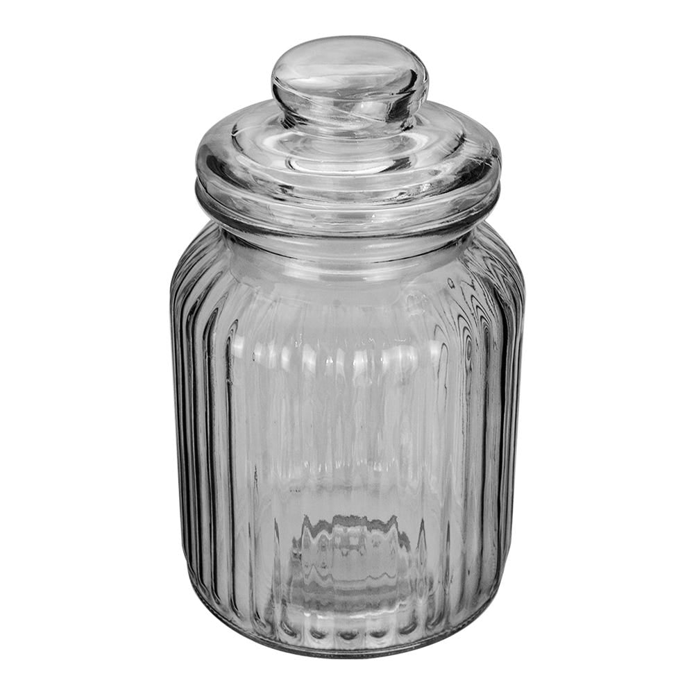 Frasco de vidrio con tapa hermética 1 L ATGS24 Home Sweet Home