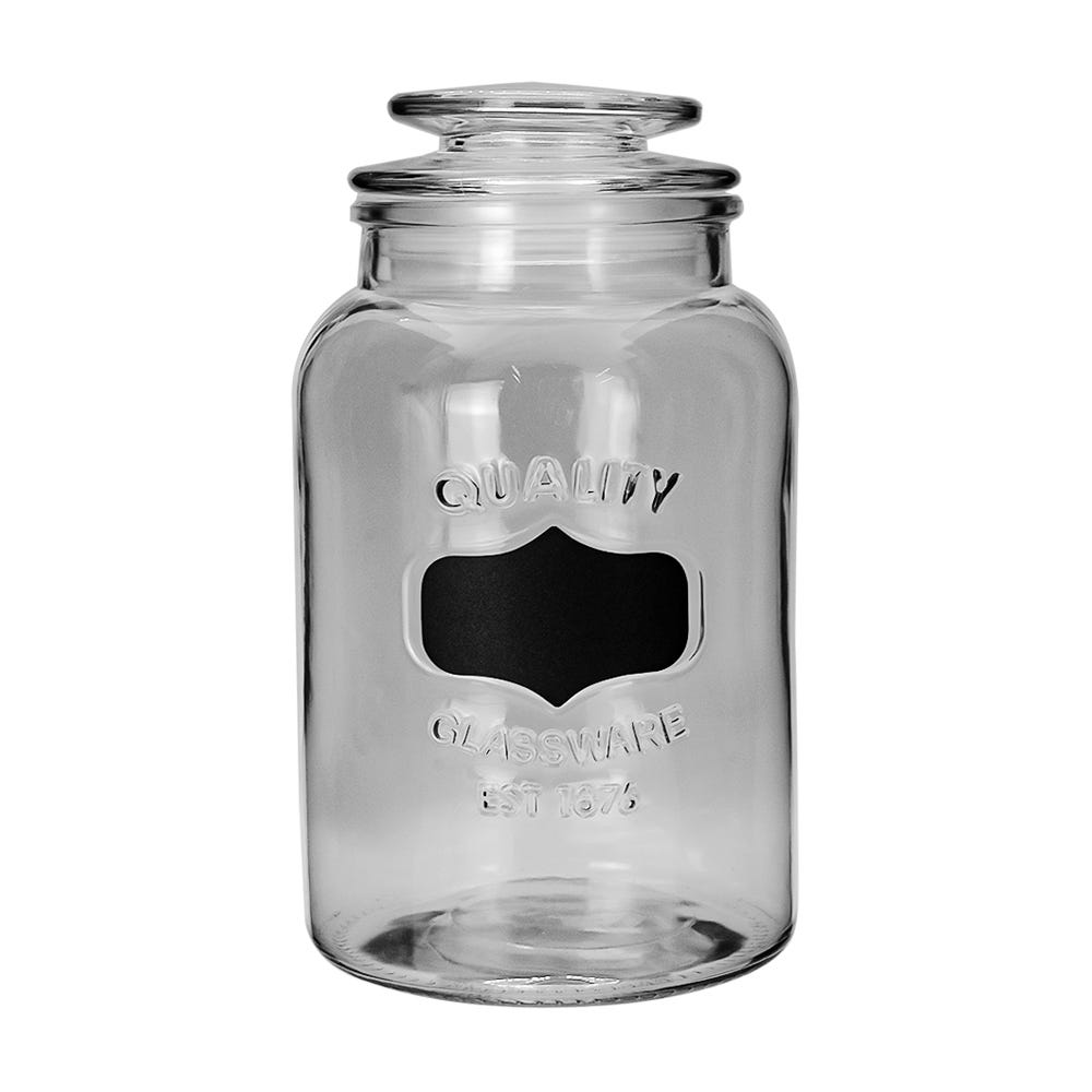 Juego de 3 contenedores vidrio con tapa ATGS29 Home Sweet Home