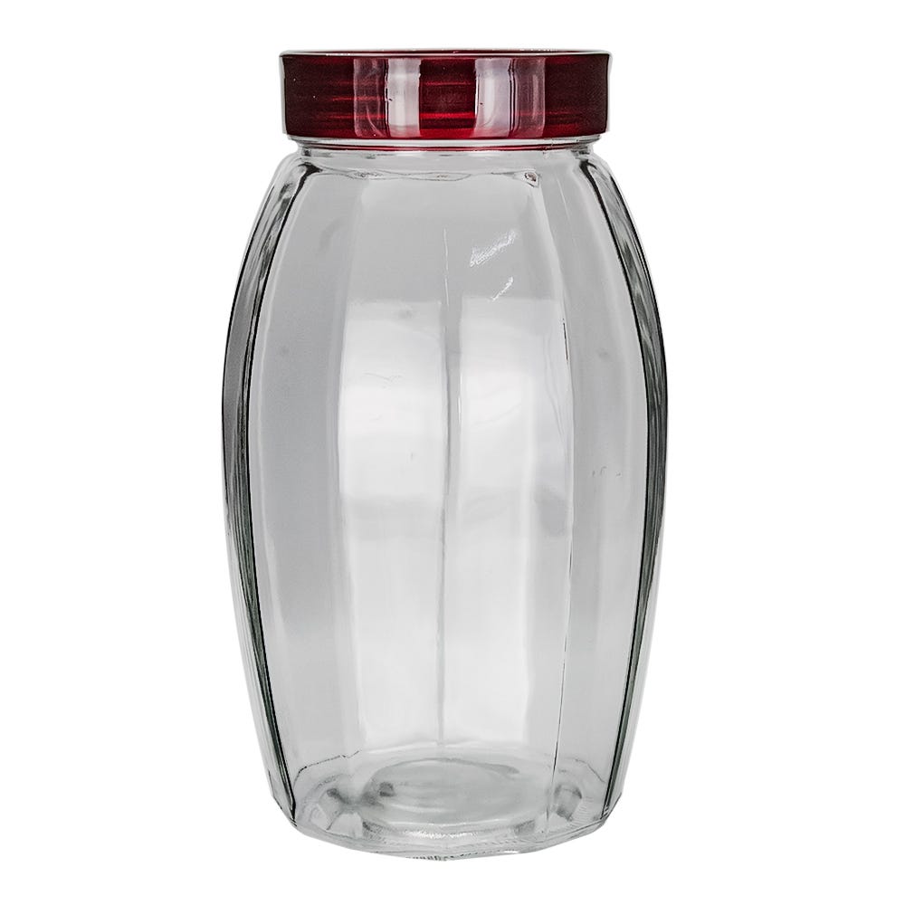 Juego de 4 contenedores vidrio con tapa ATGS32 Home Sweet Home