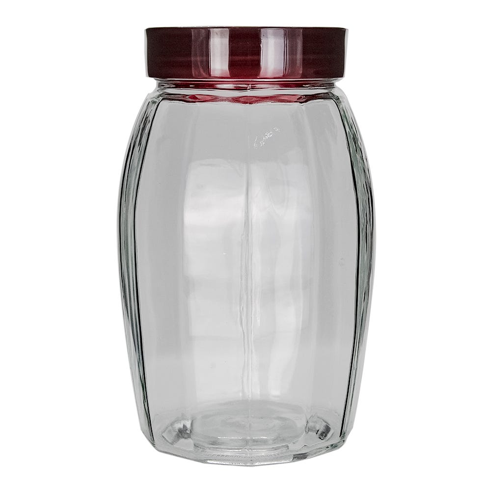 Juego de 4 contenedores vidrio con tapa ATGS32 Home Sweet Home