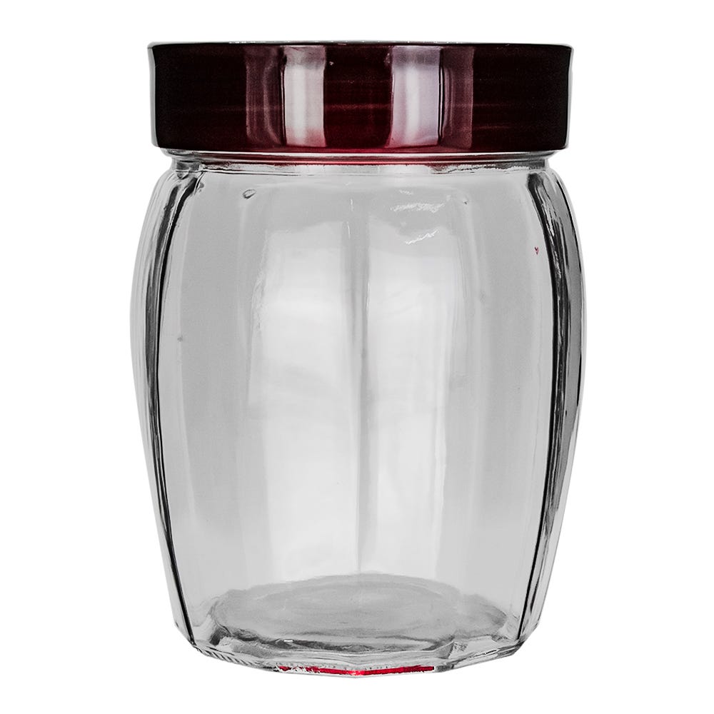 Juego de 4 contenedores vidrio con tapa ATGS32 Home Sweet Home