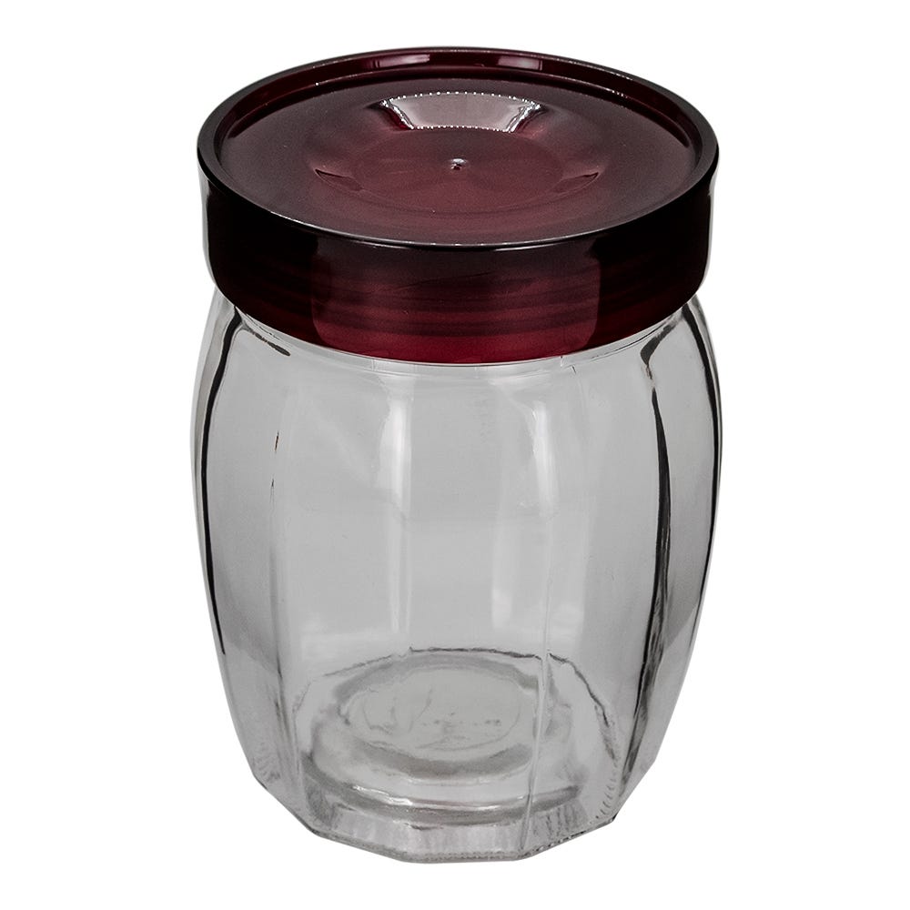 Juego de 4 contenedores vidrio con tapa ATGS32 Home Sweet Home