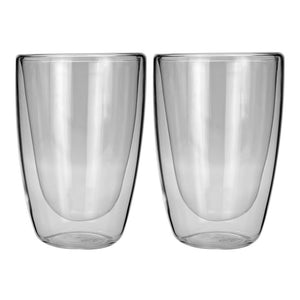 Juego de 2 vasos de vidrio de doble pared 270 ml BG21 Home Sweet Home