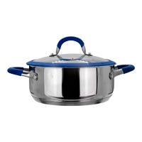 Olla acero inoxidable acabado espejo con tapa 3 L AS11 Qualité