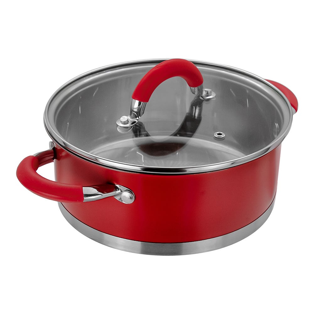 Olla de acero inoxidable con tapa 2 L AS19 Qualité – vista 6
