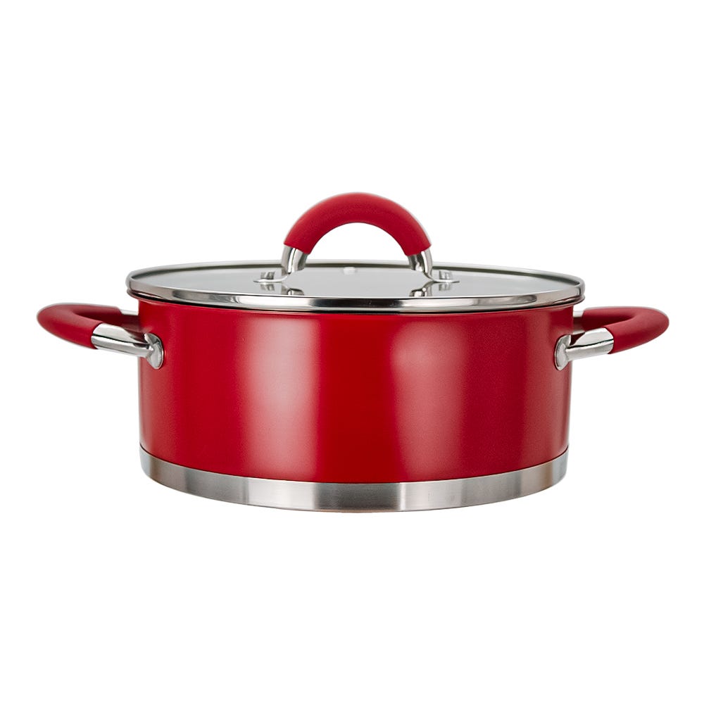 Olla de acero inoxidable con tapa 3 L AS20 Qualité