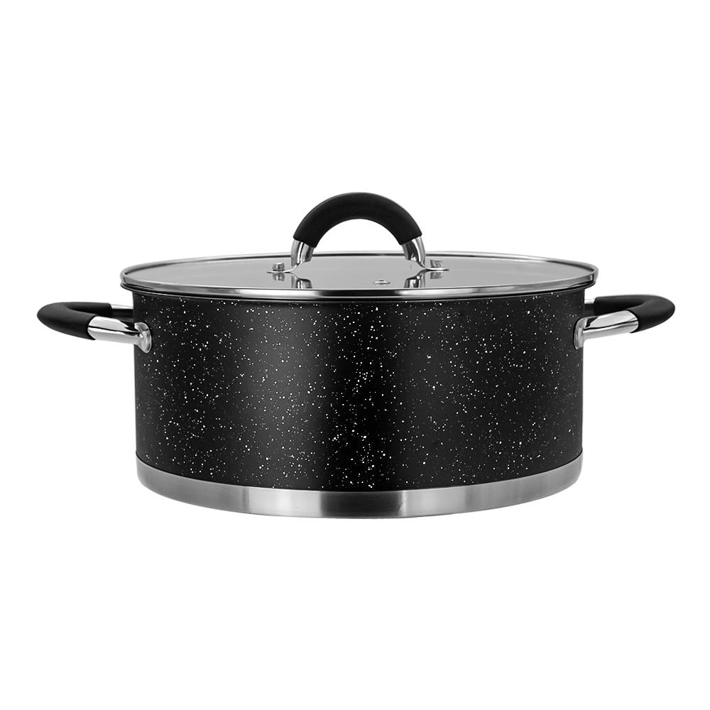 Olla de acero inoxidable con tapa 5 L AS22 Qualité