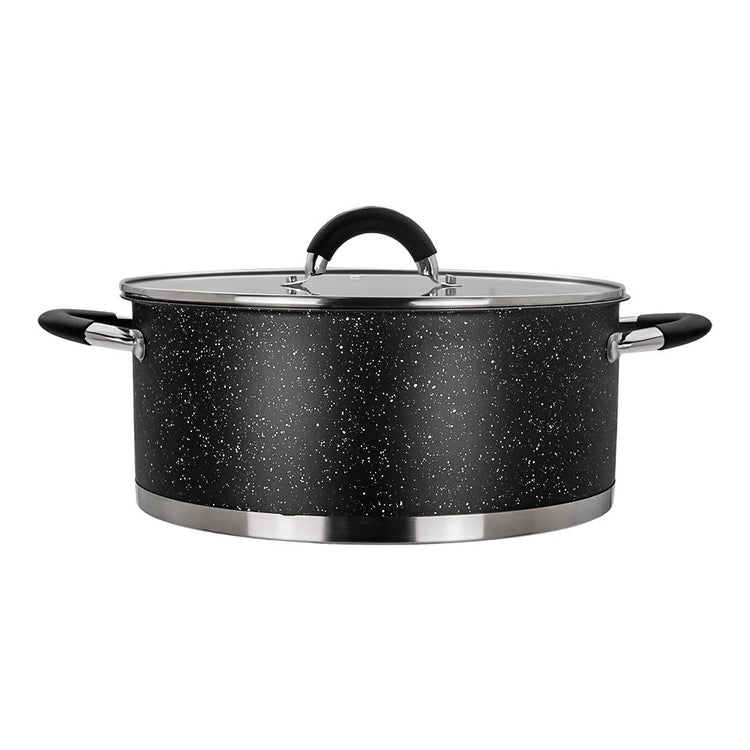 Olla de acero inoxidable con tapa 6.5 L AS23 Qualité