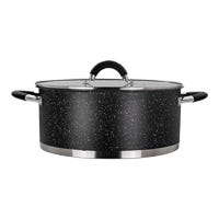 Olla de acero inoxidable con tapa 6.5 L AS23 Qualité