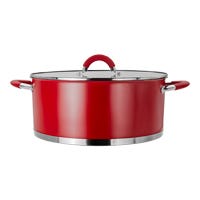 Olla de acero inoxidable con tapa 8.2 L AS24 Qualité