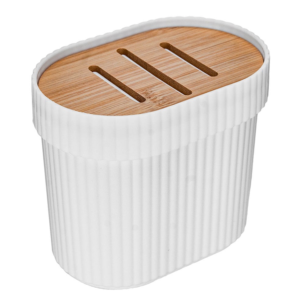 Juego de baño 4 piezas plástico ABS01 Home Addict