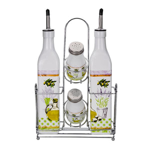 Juego de dispensadores de aceite 5 piezas ATA0925 Home Addict