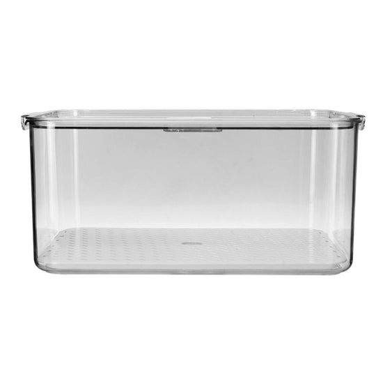 Contenedor para refrigerador de plástico con tapa AA8801L Home Addict