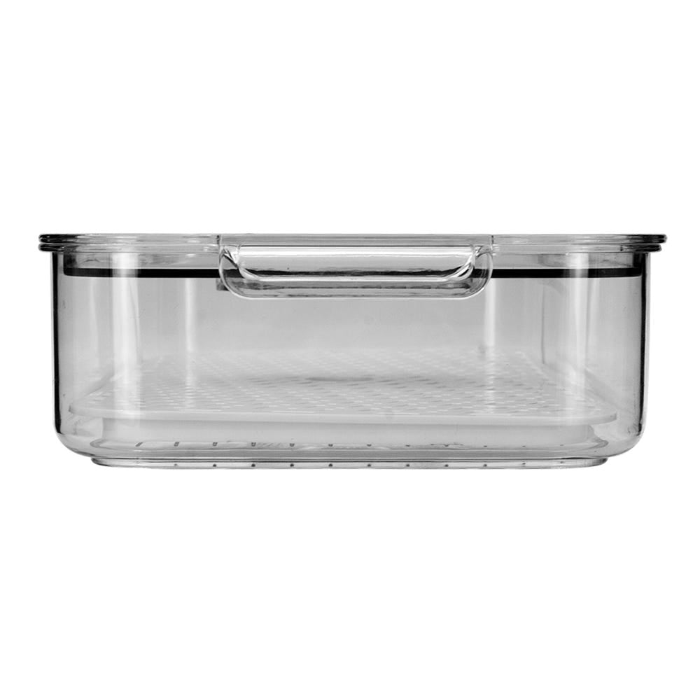 Contenedor para refrigerador de plástico con tapa AA8802S Home Addict