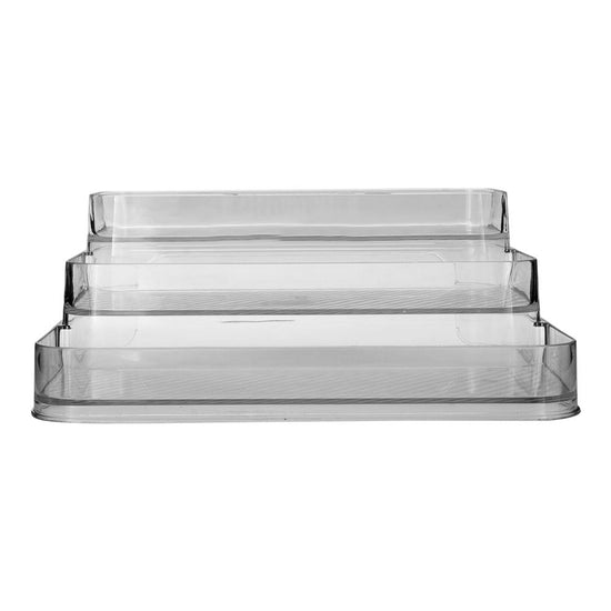 Contenedor para refrigerador de plástico de tres niveles AA8815 Home Addict