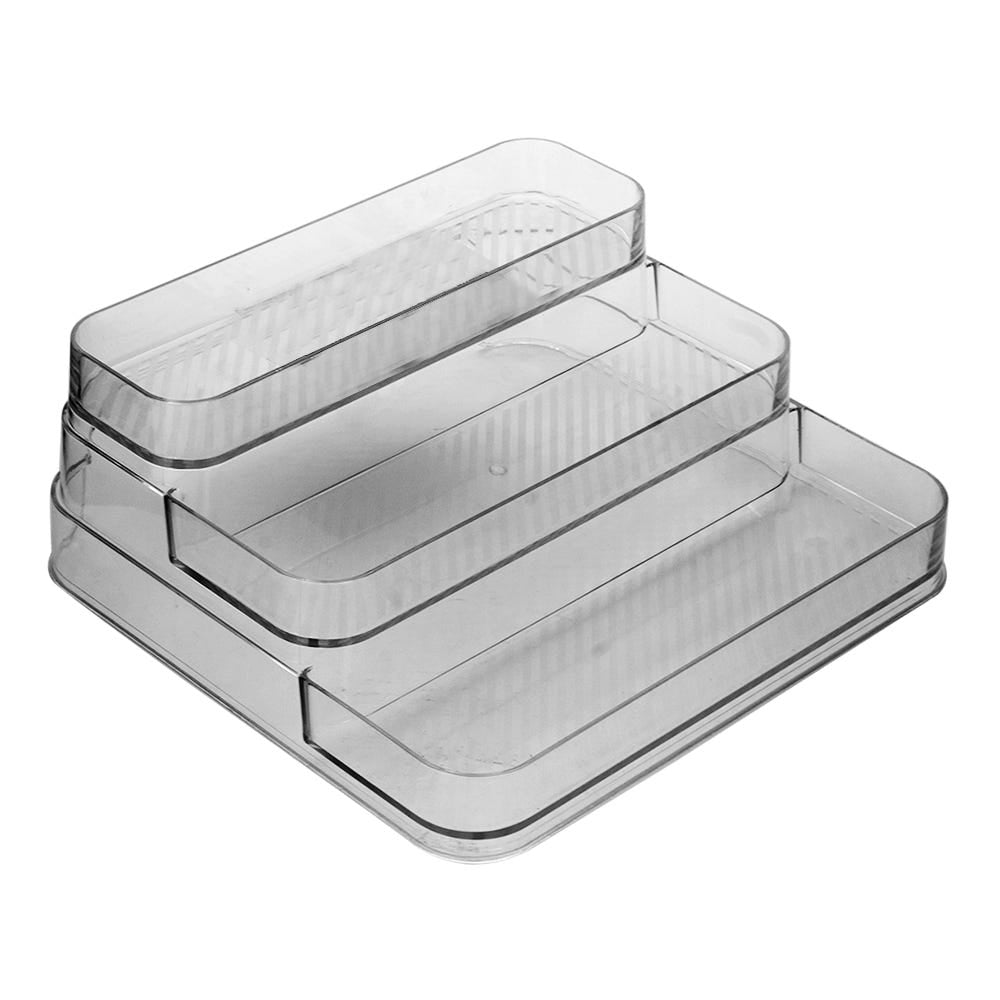 Contenedor para refrigerador de plástico de tres niveles AA8815 Home Addict