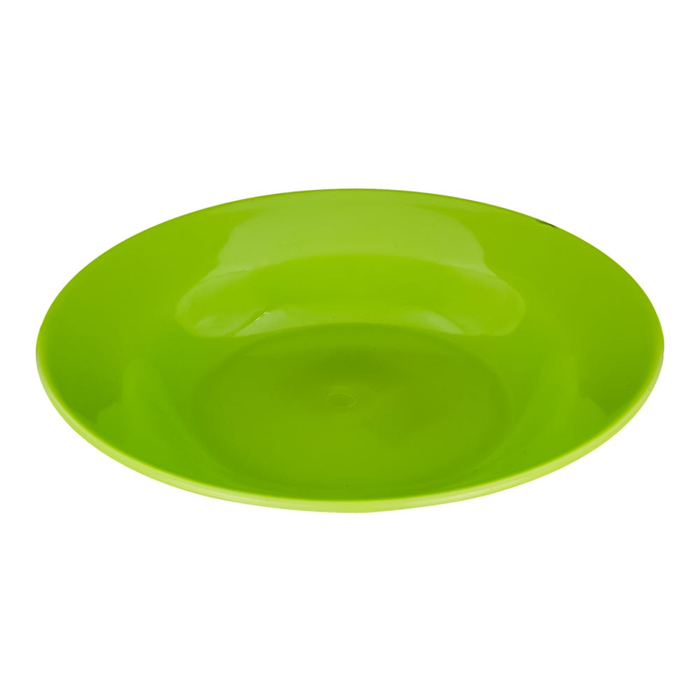 Plato hondo de plástico transparente 20 cm 005011 Kitchen Pro