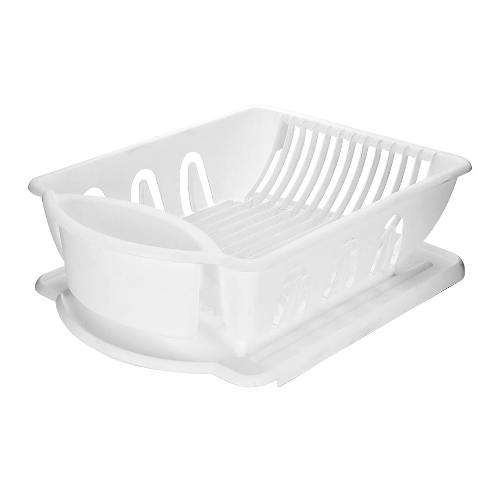 Escurridor para platos de plástico con base STAR PT-1008 Kitchen Pro