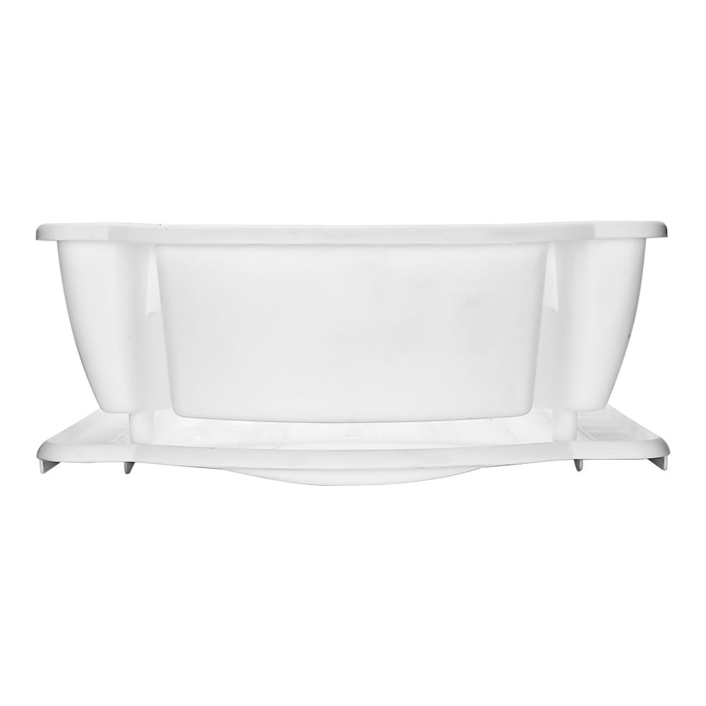 Escurridor para platos de plástico grande con bandeja 011067 Kitchen Pro