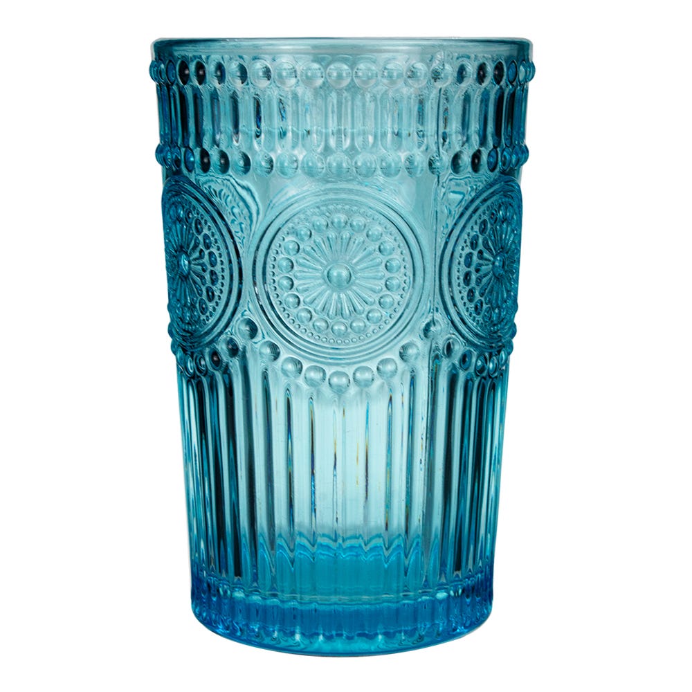 Vaso de vidrio con relieve 355 ml ATH-7 Home Sweet Home