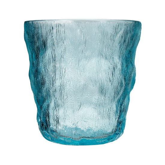 Vaso de vidrio con relieve 260 ml ATH-764 Home Sweet Home