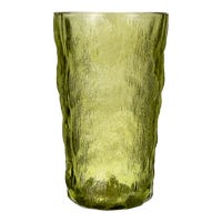 Vaso de vidrio con relieve 340 ml ATH-765 Home Sweet Home
