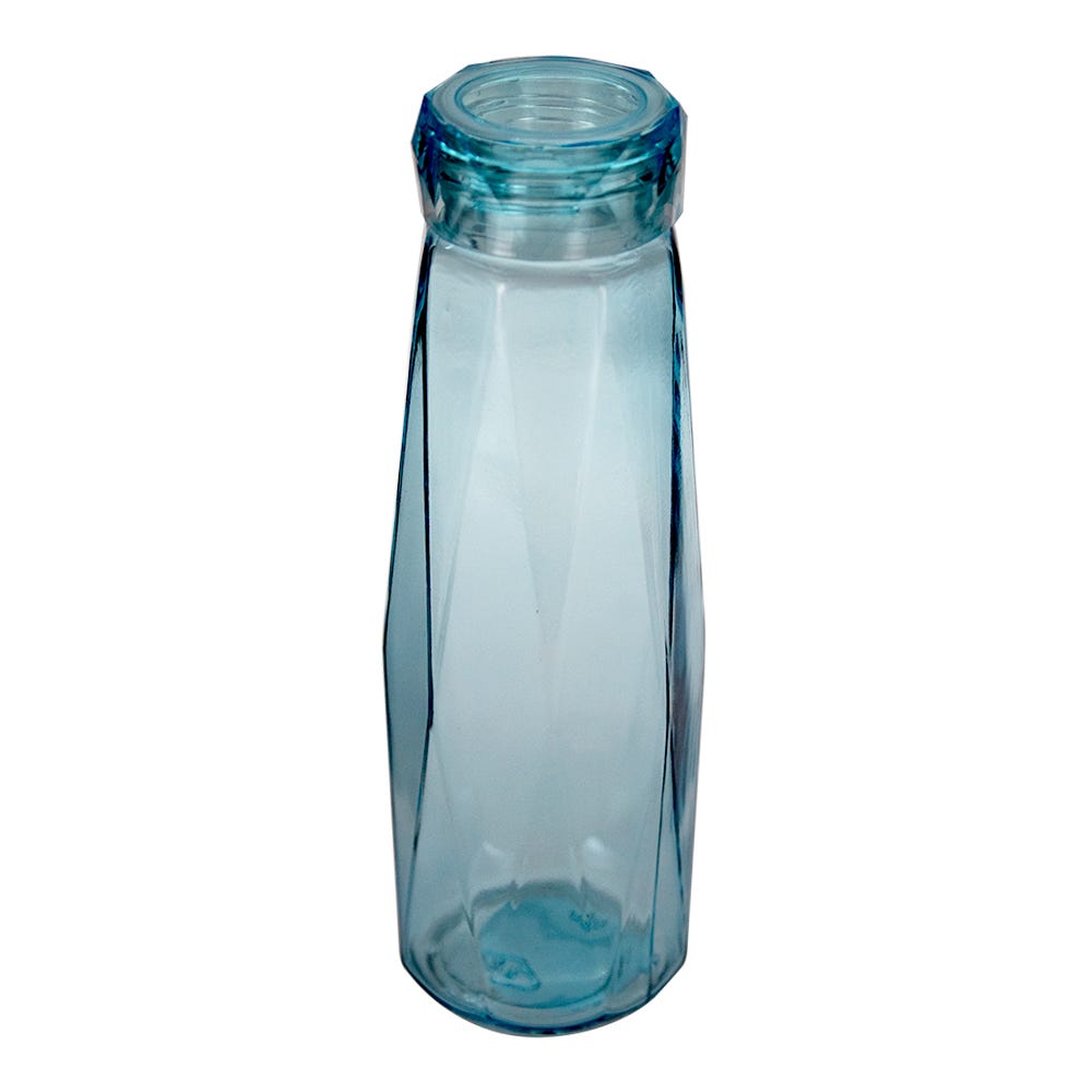 Botella de vidrio con relieve 444 ml ATH-766 Home Sweet Home