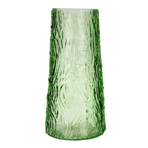 Florero de vidrio con relieve 5.4 x 14.9 cm ATH-749 Home Sweet Home