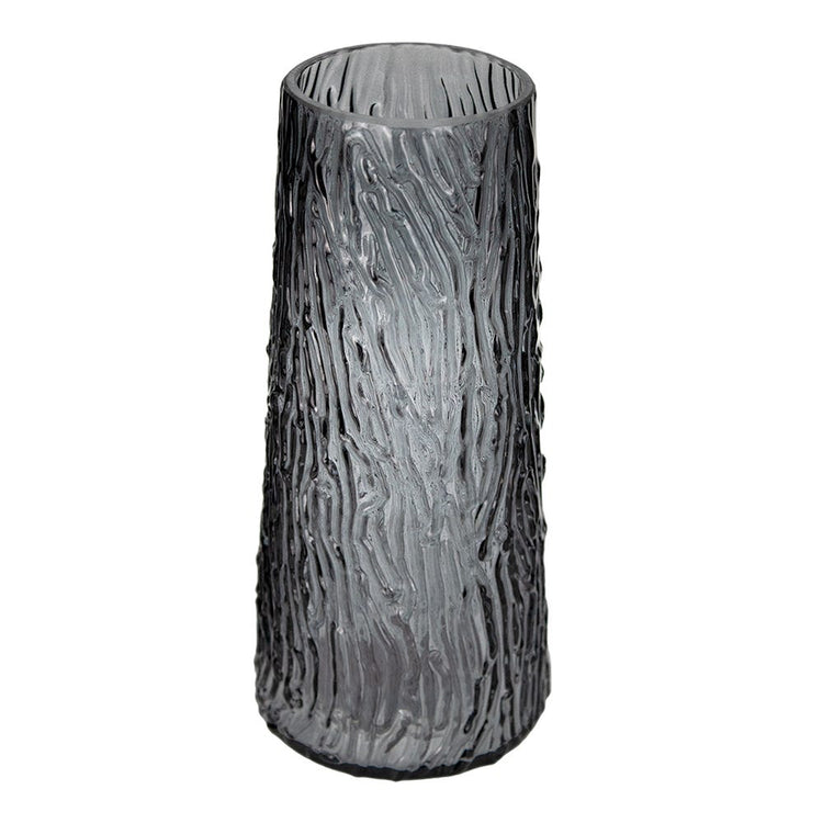 Florero de vidrio con relieve 6.9 x 21.4 cm ATH-750 Home Sweet Home
