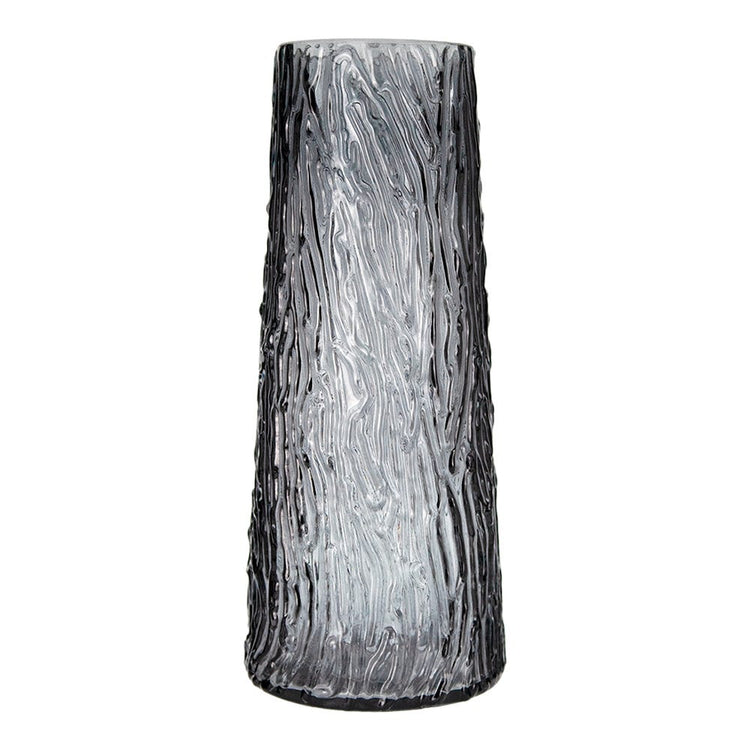 Florero de vidrio con relieve 7.7 x 28.4 cm ATH-751 Home Sweet Home