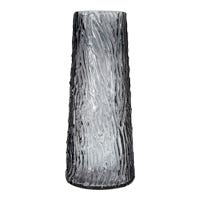 Florero de vidrio con relieve 7.7 x 28.4 cm ATH-751 Home Sweet Home
