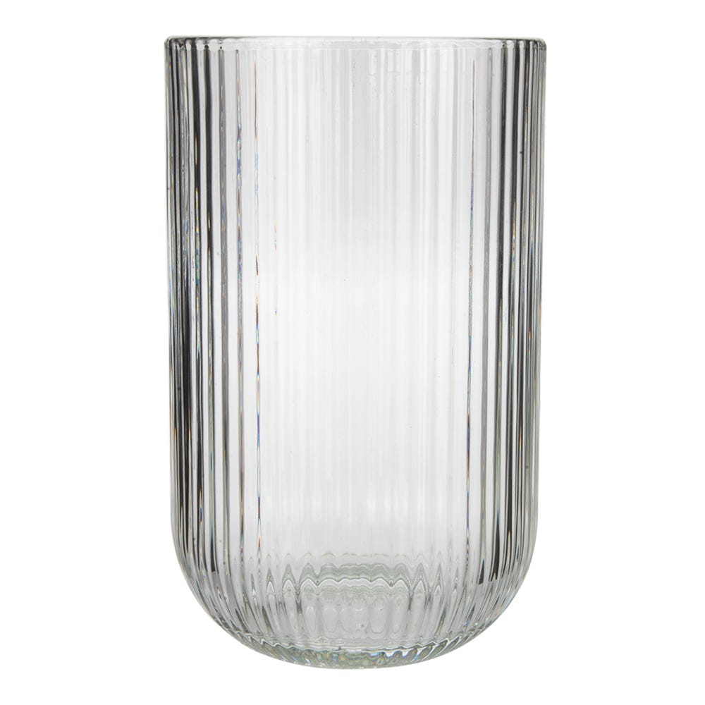 Juego de vasos de vidrio con relieve 6 piezas ATH-868 Chef Market