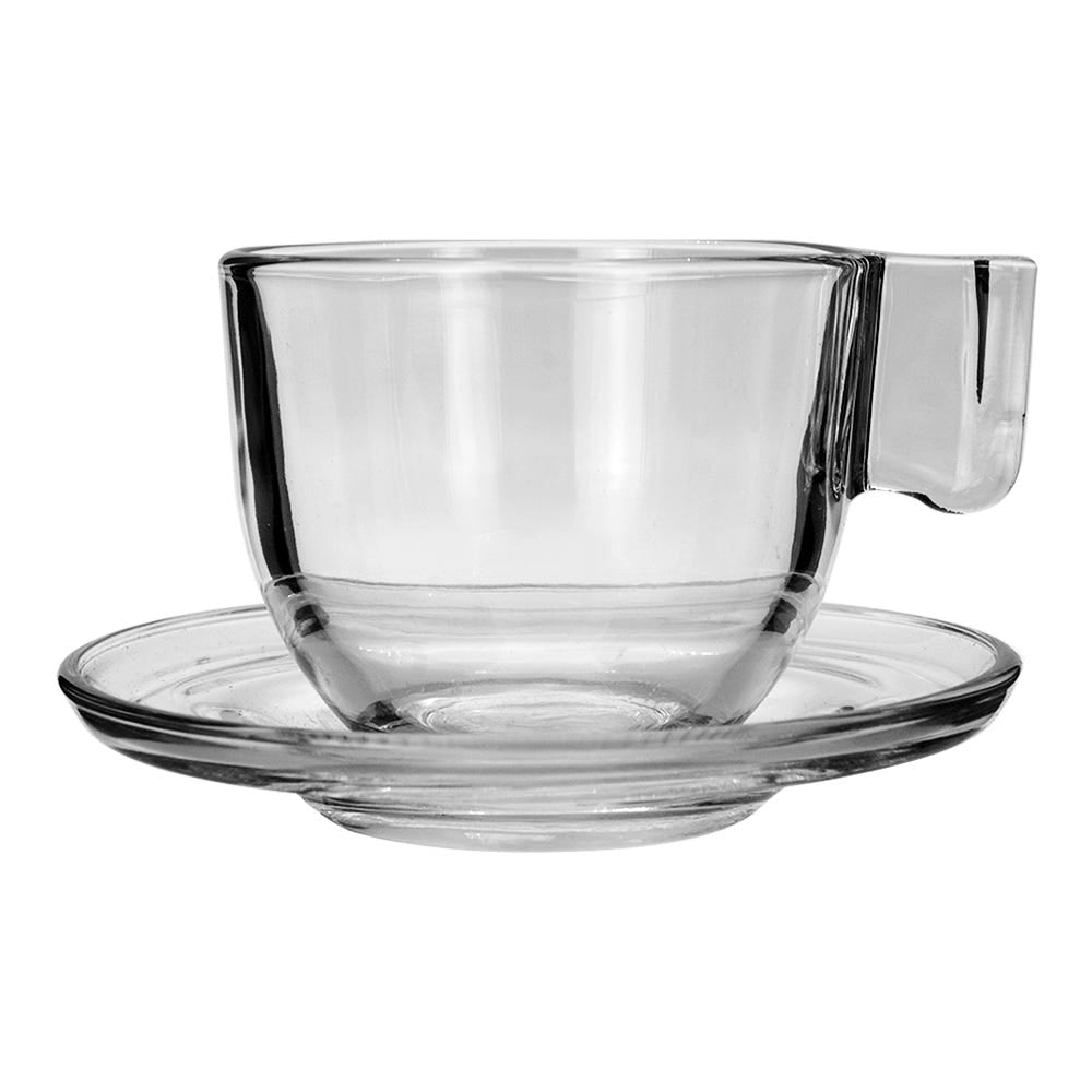 Juego para café expreso de vidrio de 12 piezas CS421/12-2GB CLEVELAND Kim Glass