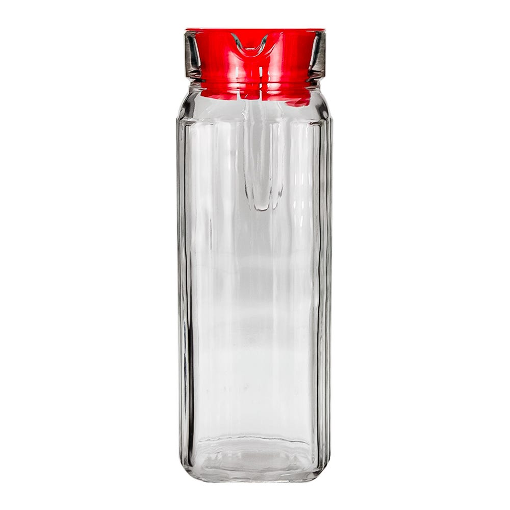 Jarra de vidrio con tapa de plástico 1.1 L PCL1120 Kim Glass