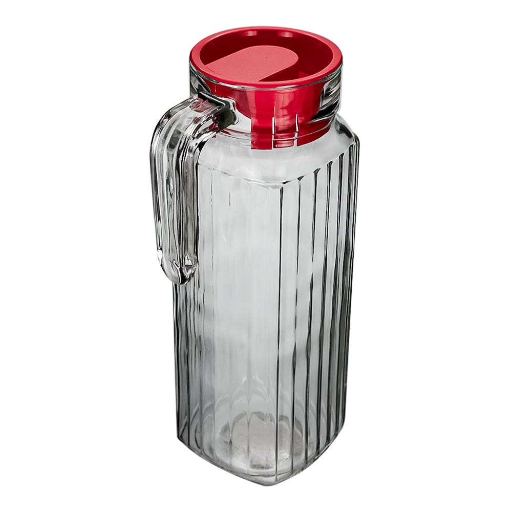 Jarra de vidrio con tapa de plástico 1.1 L PCL1120 Kim Glass