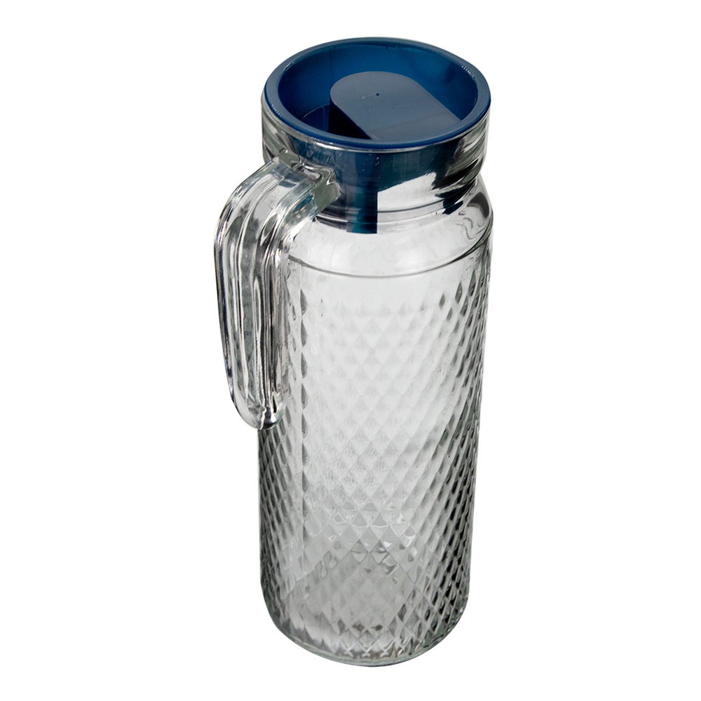 Jarra de vidrio con tapa de plástico 1 L PCL1149 Kim Glass