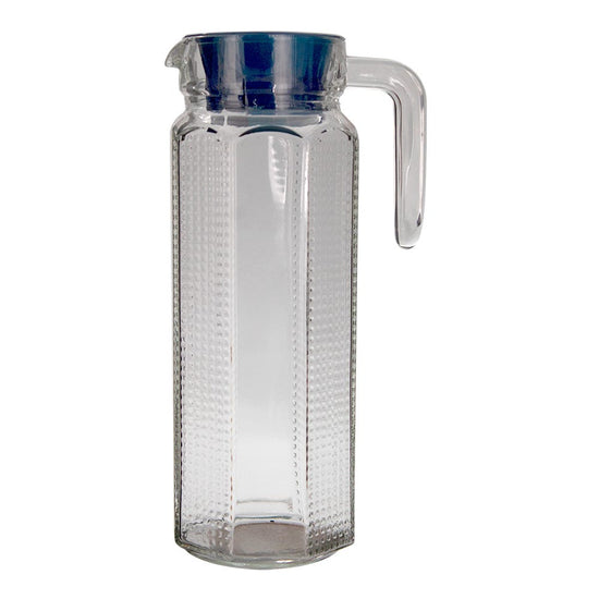 Jarra de vidrio 1.1 L con tapa de plástico PCL1181 Kim Glass