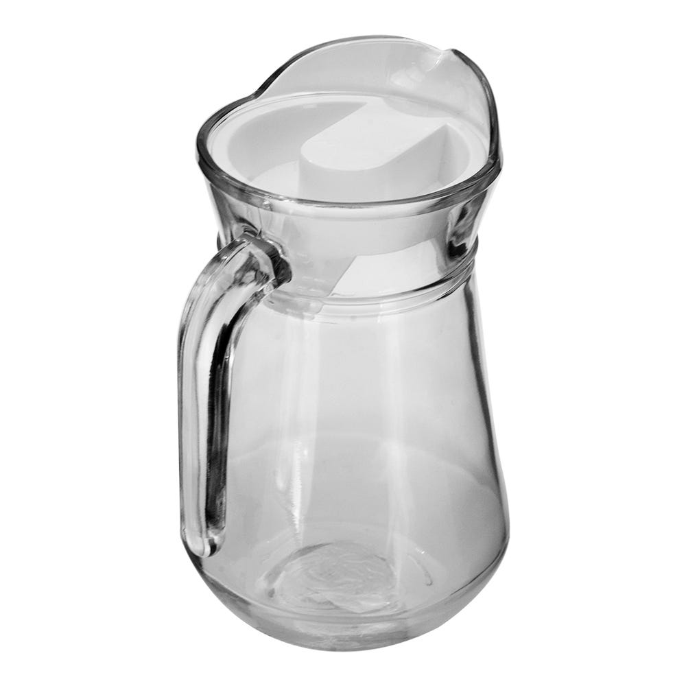 Jarra de vidrio 1.2 L con tapa de plástico PCL1219 Kim Glass