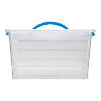 Caja organizadora de plástico AERO 10 L 011062-11 Home Pro