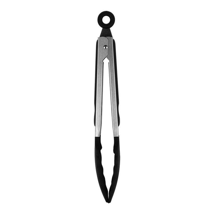 Juego de pinzas de acero inoxidable 24.1 y 34.8 cm Qualité