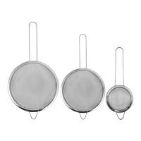 Juego de 3 coladores de acero inoxidable 29-26-20 cm DA23102 Qualité