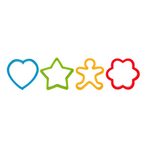 Juego de 4 marcadores de aluminio para galletas ATS1047 Qualité