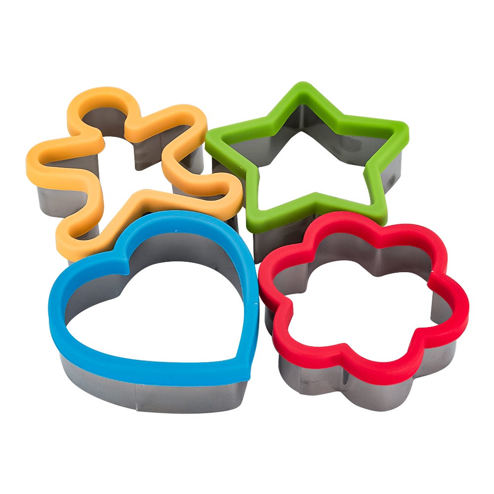 Juego de 4 marcadores de aluminio para galletas ATS1047 Qualité