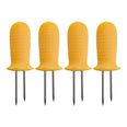 Juego de 4 pinchos para elotes de acero inoxidable ATS1061 Home Sweet Home