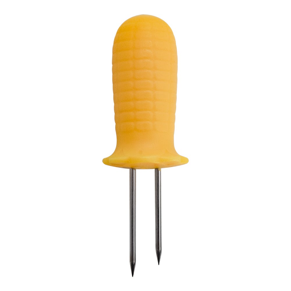 Juego de 4 pinchos para elotes de acero inoxidable ATS1061 Home Sweet Home