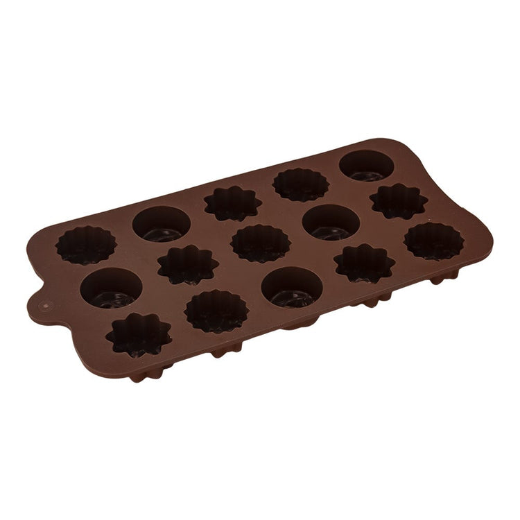 Molde de silicón para chocolates flor 21.3 cm ATD1597 Qualité