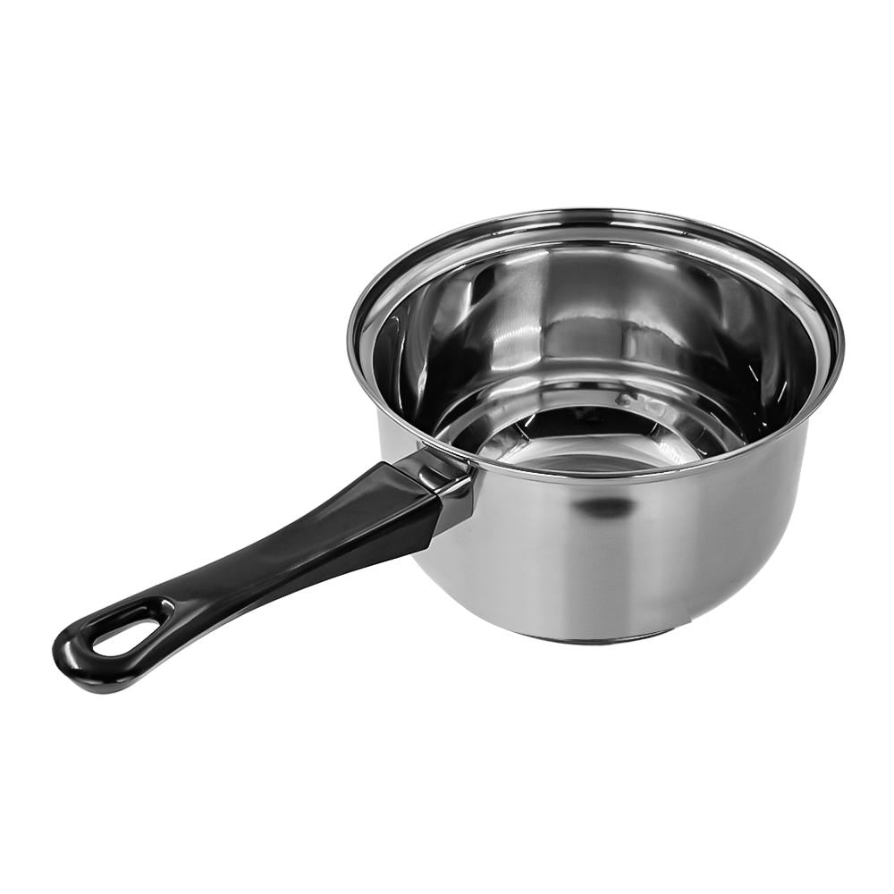 Hervidor de leche acero inoxidable con tapa de vidrio 1.5 litros A05 Qualité Basic