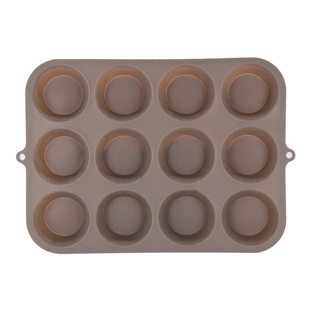 Molde de silicón para 12 panques 75 ml silicón ATS1042 Qualité