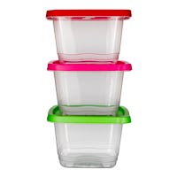 Juego de 3 contenedores plástico 2 L 200-8036-RBW Home Sweet Home