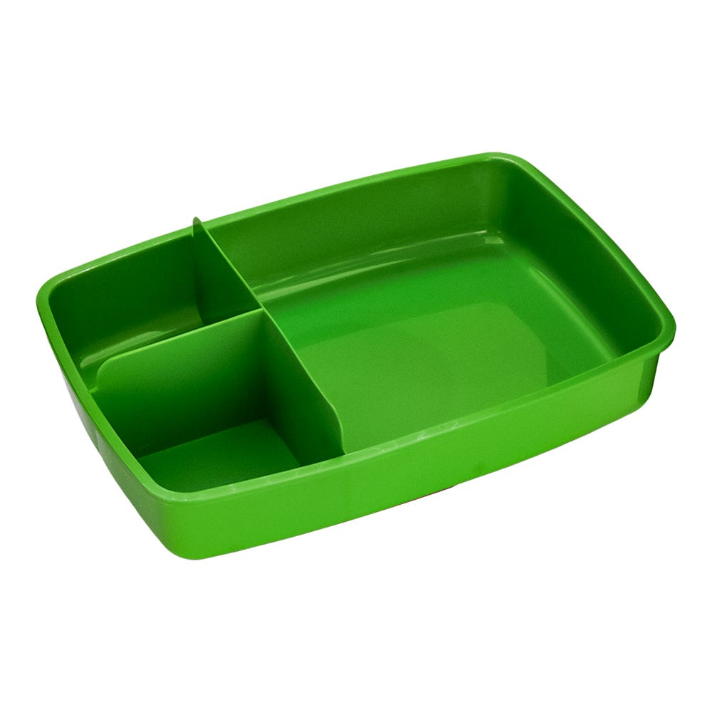 Contenedor plástico con división y cubiertos 200-4003 Home Sweet Home